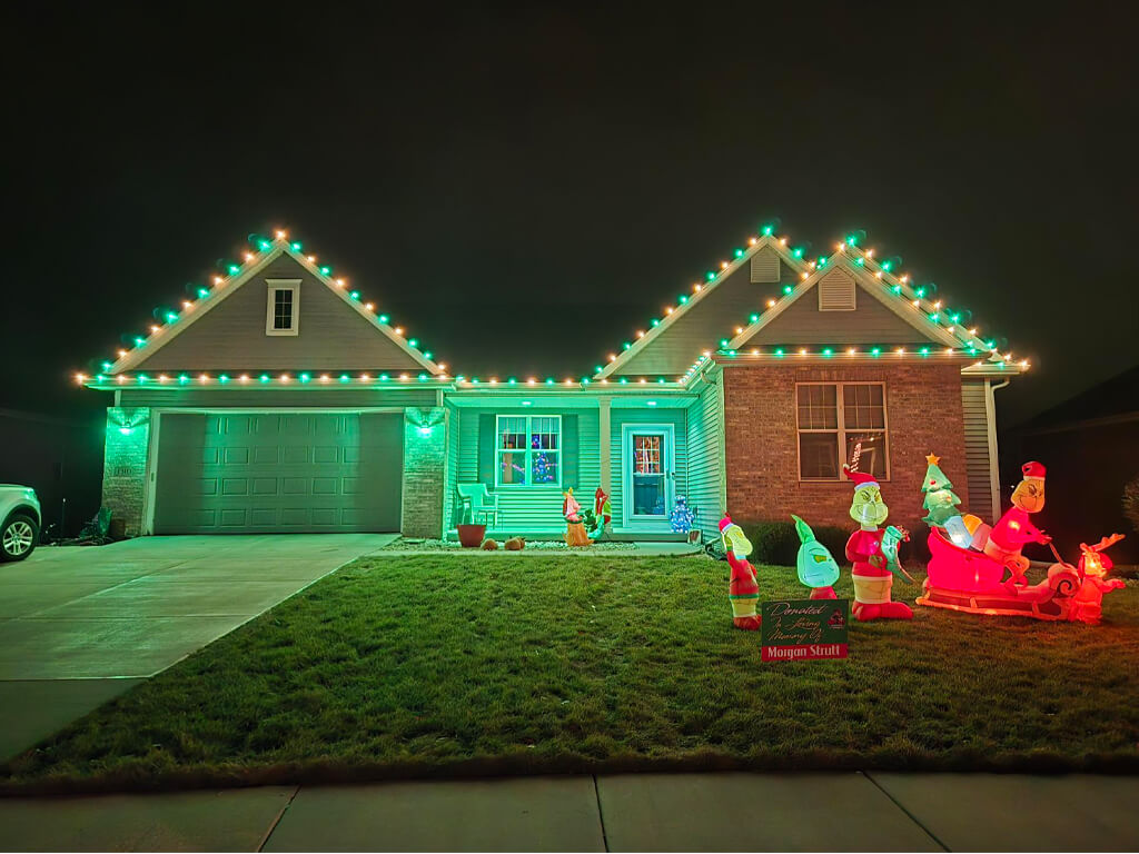Residential Holiday Lighting